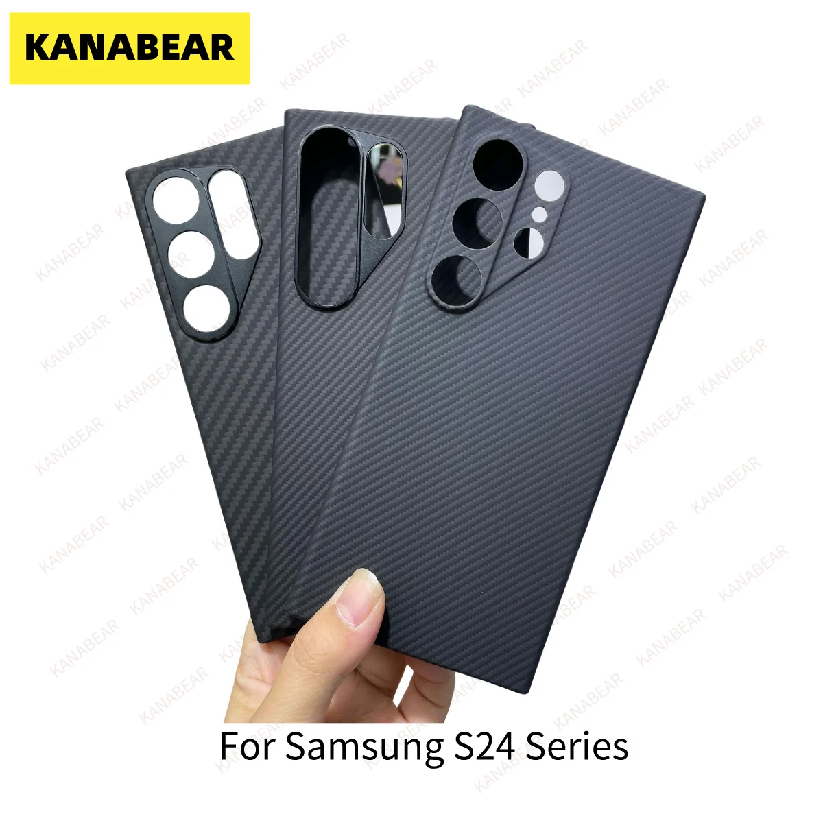 KANABEAR Suitable for Samsung S24 Ultra Magnetic Kevlar Phone Case MaSafe Aramid Fiber S24 Ultra Protective Case