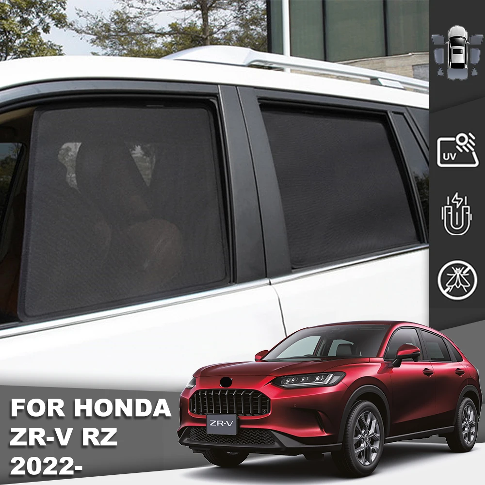 

For Honda Z-RV ZRV RZ 2022 2023 2024 Magnetic Car Sunshade Shield Front Windshield Curtain Rear Side Baby Window Sun Shade Visor