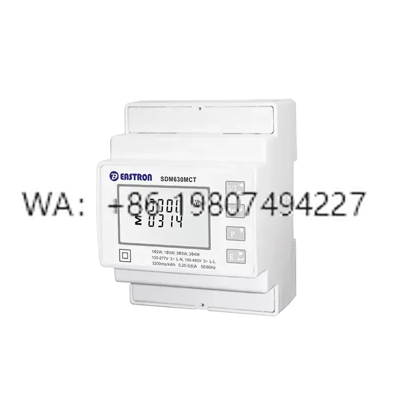 Smart Meter Three Single Phase 250A Class 1.0 Accuracy TPM-CT-E with CT for Growatt Storage Solar Inverters