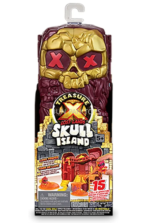 Original Treasure X Lost Lands Skull Island Playset 15 Levels