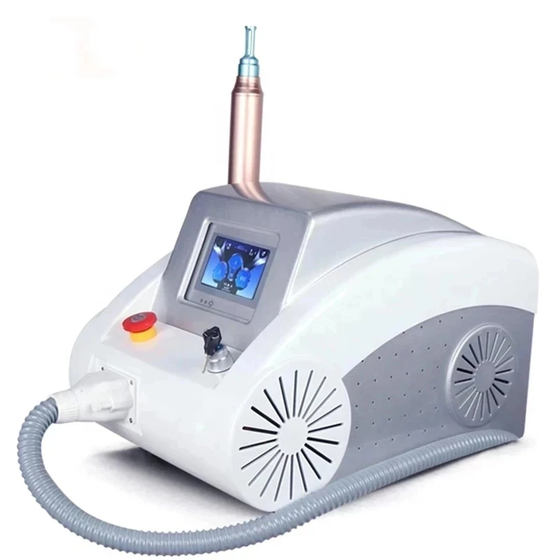 New Pico Picosecond Portable Q-Switched Nd Yag Laser 1064nm 532nm 1320nm Carbon Laser Peeling Tattoo Speckle Removal CE Machine