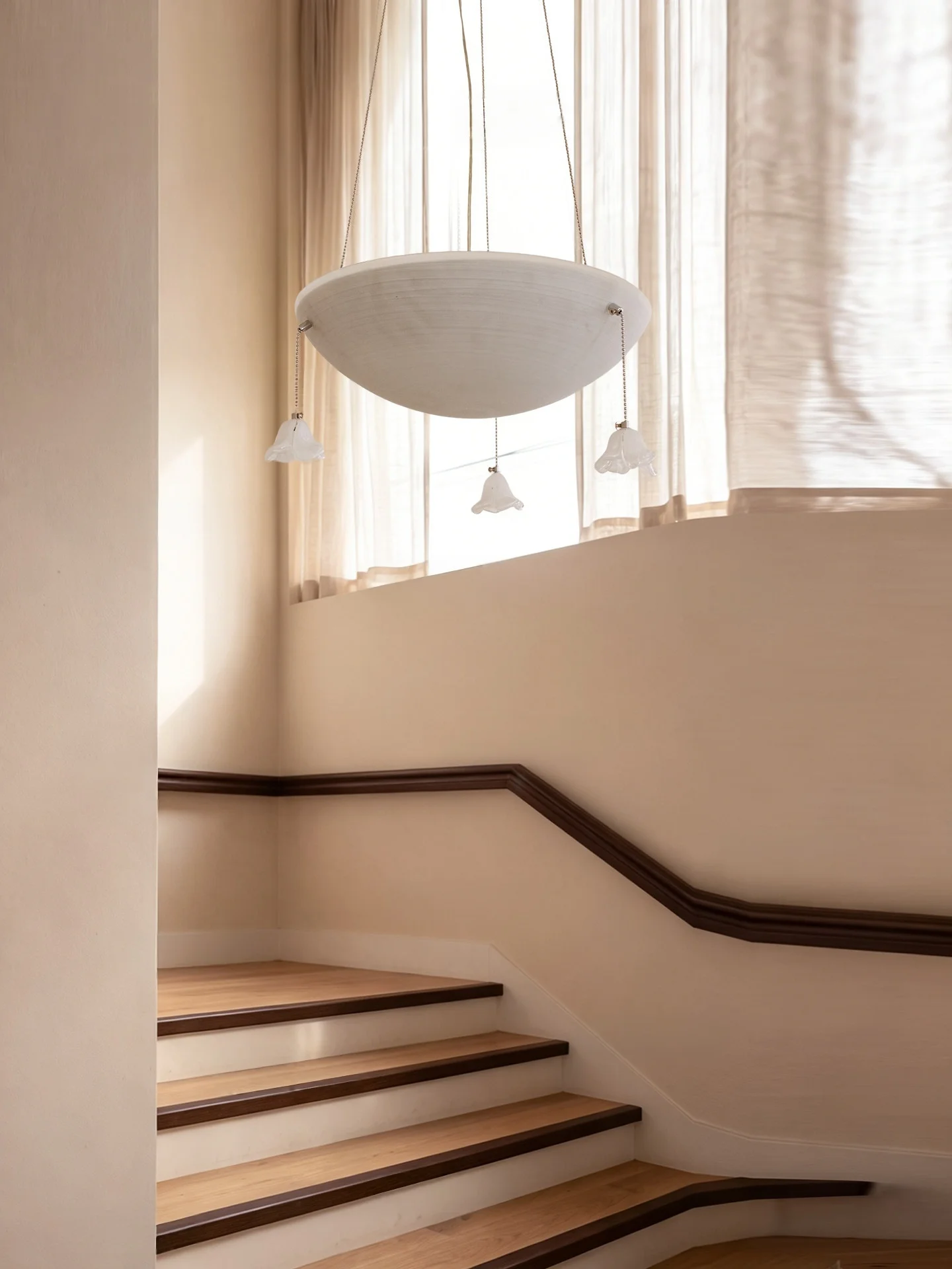 French Mid Century Cream Style Pendant Light 2026 New High End Dining Room Bedroom Creative Decor Lighting Home Changeable
