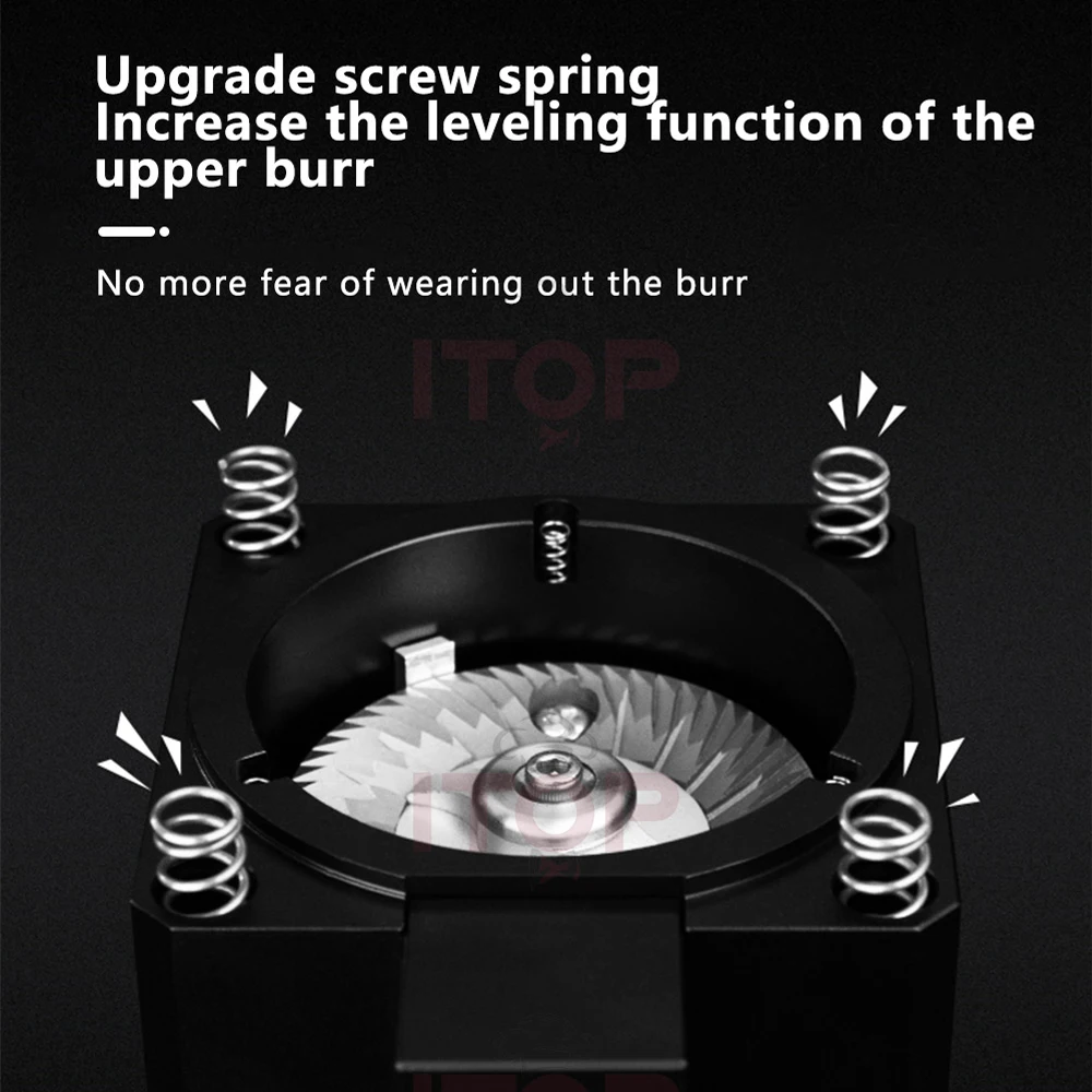 Macinacaffè ITOP 64MM frese piatte regolazione continua velocità regolabile 2023 nuovo arrivo