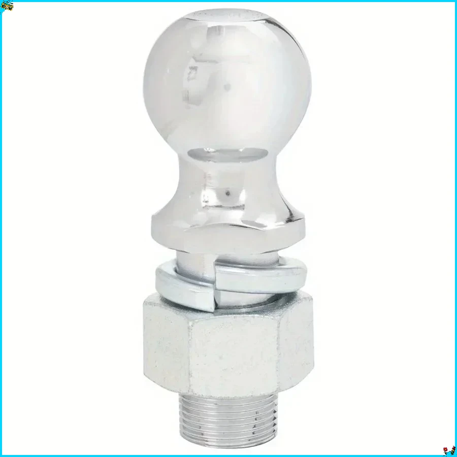 

Промышленный шаровой съемник 2 дюйма, хром, стержень 1,25 дюйма, 10000 фунтов — сверхмощный буксир для грузовиков и прицепов