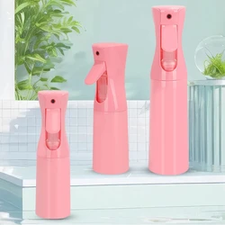 Pink High Pressure Continuous Spray Bottle Hair Care Makeup Water Replenishing Spray Bottle Separate Bottle Press Mist Bottle