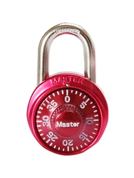 Master Lock Padlock, Mini Dial Combination Lock, 1-9/16 in. Wide anti-theft dormitory gym lock cabinet password lock