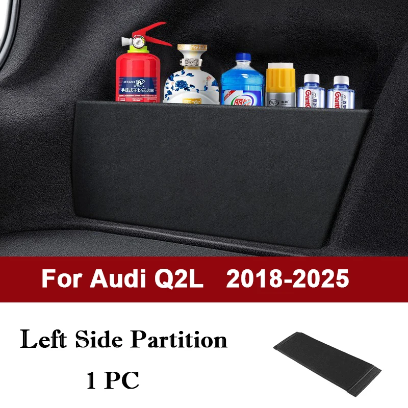 Organisateur de coffre de voiture, cloison latérale, pièces automobiles, accessoires de coffre intér