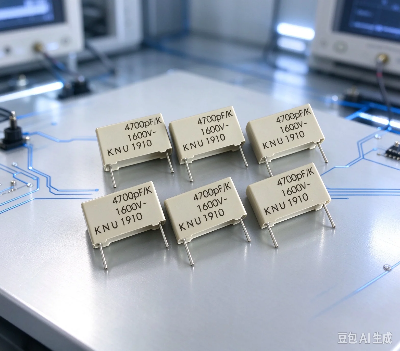 Capacitor for Kosov Vintage German 4700PF 1600V DC HiFi Coupling Audio Film Non-polar Capacitor 100pcs