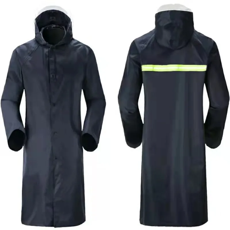 One-piece Raincoat Wholesale Thickened Long Full-body Stormproof Outdoor Labor Insurance Raincoat Oxford Cloth Windbreaker