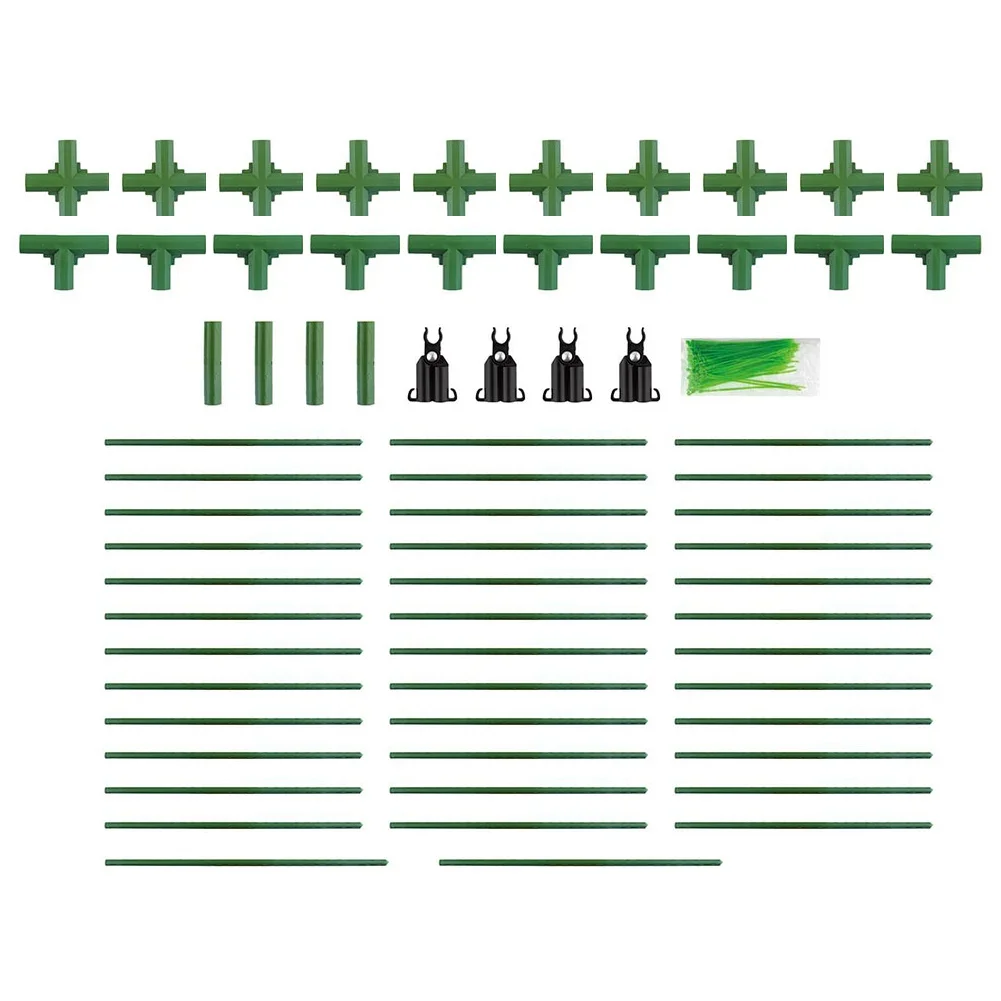 

Регулируемая решетка 180 см L для вьющихся растений, настраиваемая установка, уличная эстетичная проволочная сетка с покрытием из ПВХ, защитная сетка для растений