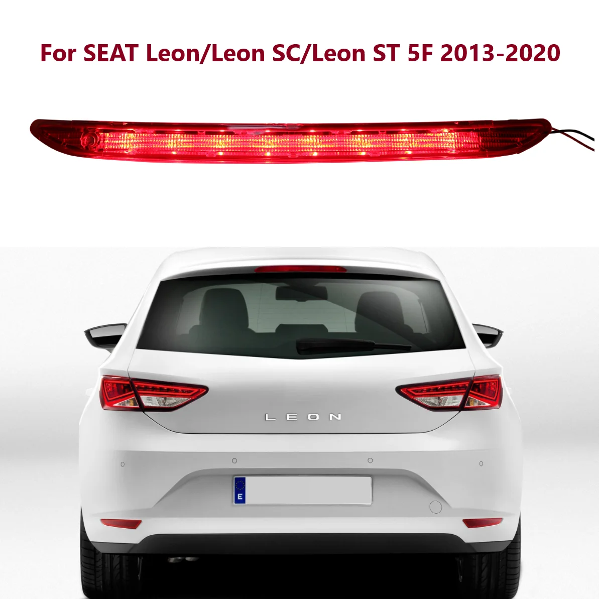 Światło tylne samochodu wysoko montowane światło stopu tylnego trzecie światło hamowania światła stopu do siedzenia Leon/Leon SC/Leon ST 5F 2013-2020 5 f0945097