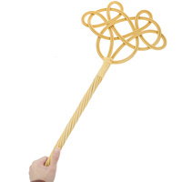 1pc Rattan Quilt Long Handle PP Lightweight Dust Cleaner Carpet Quilt Tool Rug Beater Duster Home Cleaning Household Dust Beater