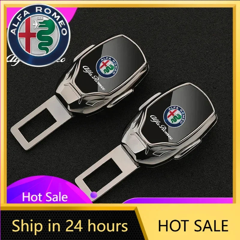 

Car Stickers For Alfa Romeo Car seat belt locker carabiner extender insurance belt insert buckle For Alfa Romeo Giulia Stelvio G