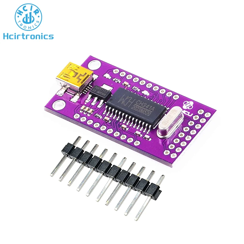 MCU-341 CH341A USB Bus Adapter Module Programmer RS232/RS485/RS422