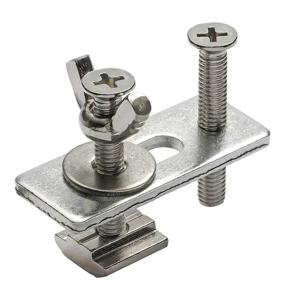 4-Piece Mini Hold Down Clamps For CNC Routers - Aluminum Clamps For Woodworking & Metalworking