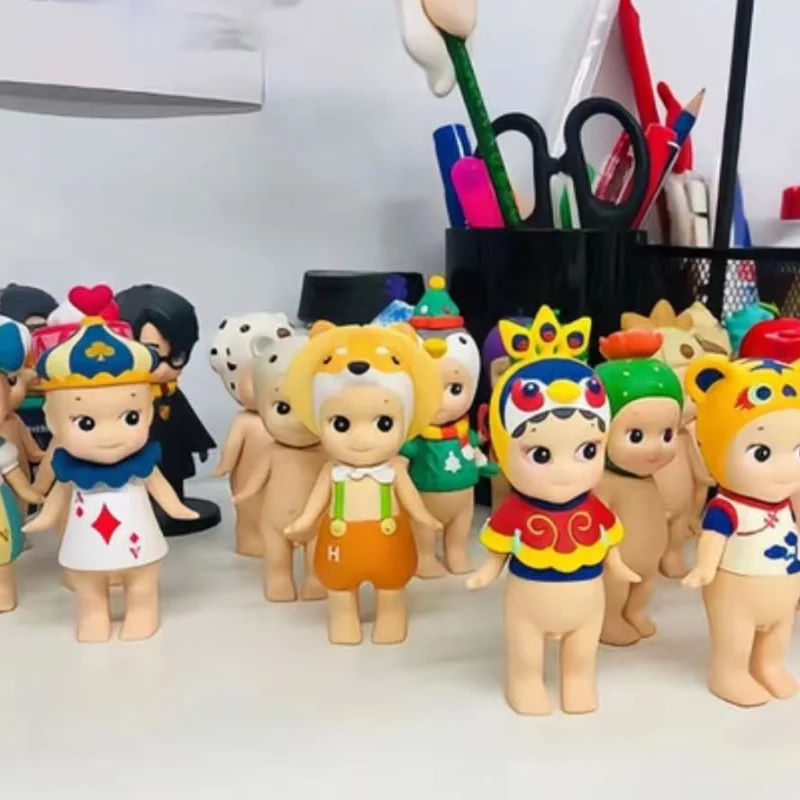 New Series Angel Mini Figurines Blind Box Toys Multiple Postures Cute Dolls Desktop Ornaments Birthday Gift Collectible Box