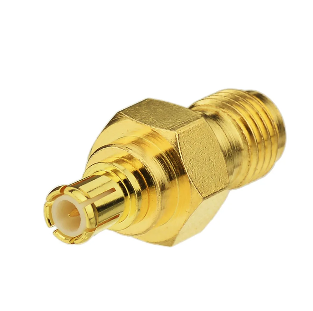 Superbat 5pcs SMA-MCX Adapter SMA Female to MCX Male Straight RF Coaxial Connector