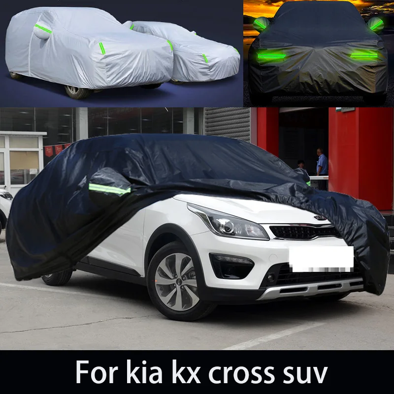 For kia kx cross auto anti snow, anti freezing, anti dust, anti peeling paint, and anti rainwater.car cover protection