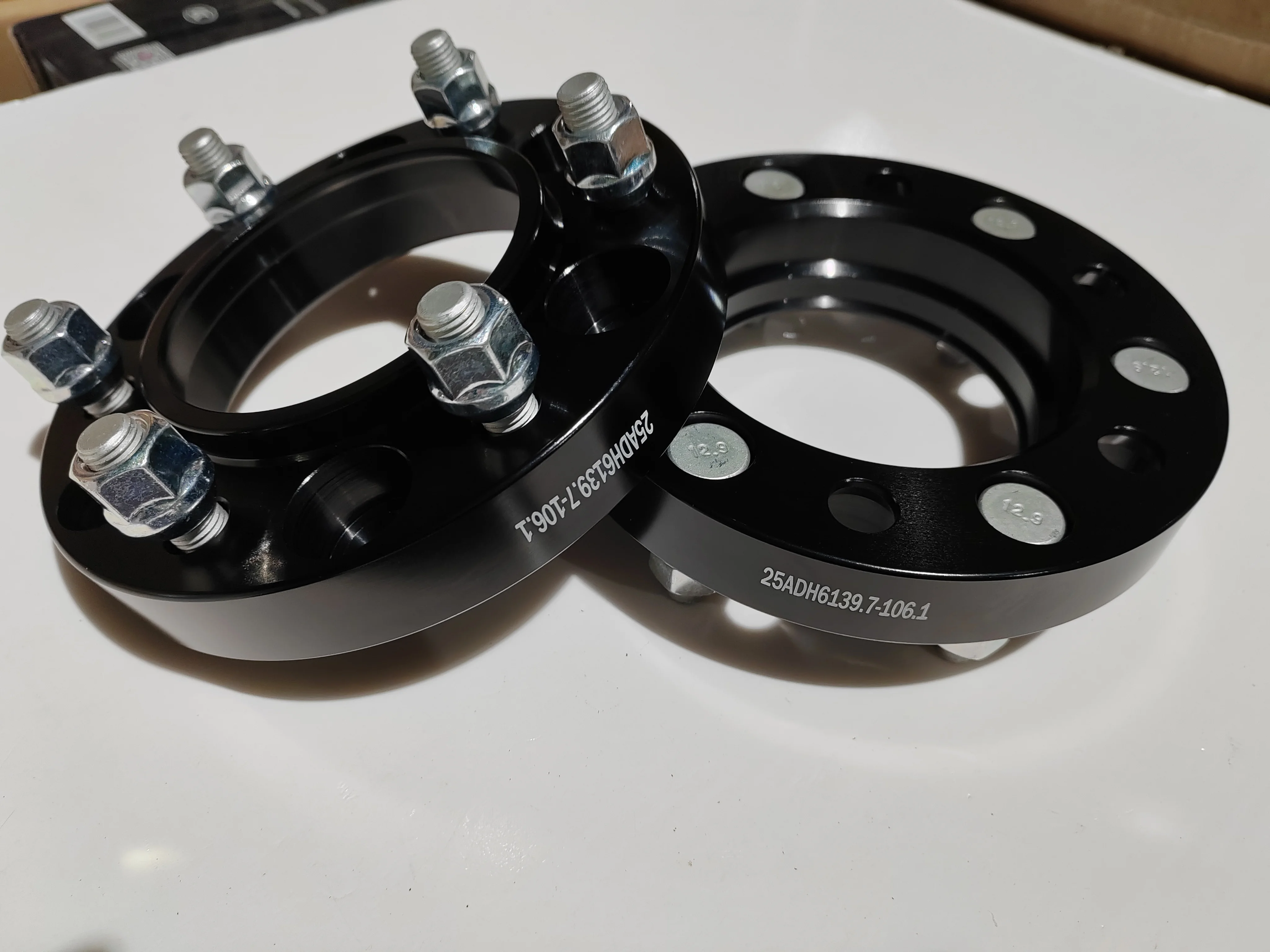 30MM|6x139.7 |6x5.5 inch|106CB Adapters For Lexus:GX Toyota Hilux Vigo Toyota 4Runner Alloy-forged automotive wheel spacer 2PCS