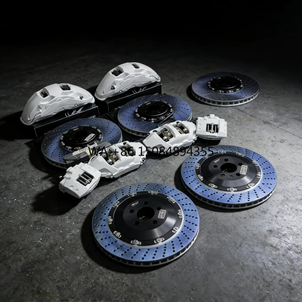 Front 6 Pot Brake System Kit, premium auto brake accessories for vehicle refitting and daily performance improvement