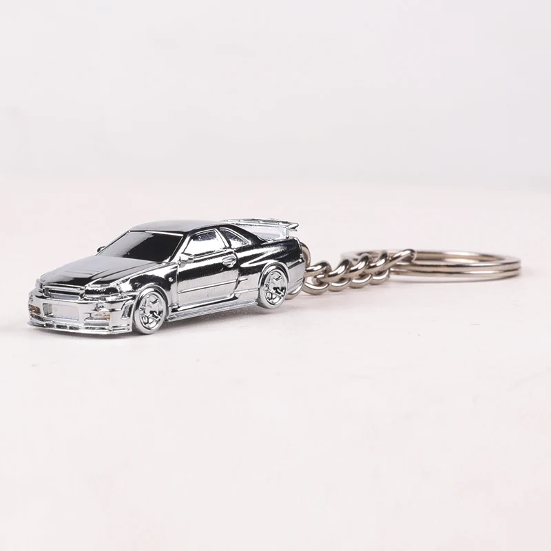 SEEKER 1:87  R34 Key chain Restomod Alloy Model Car