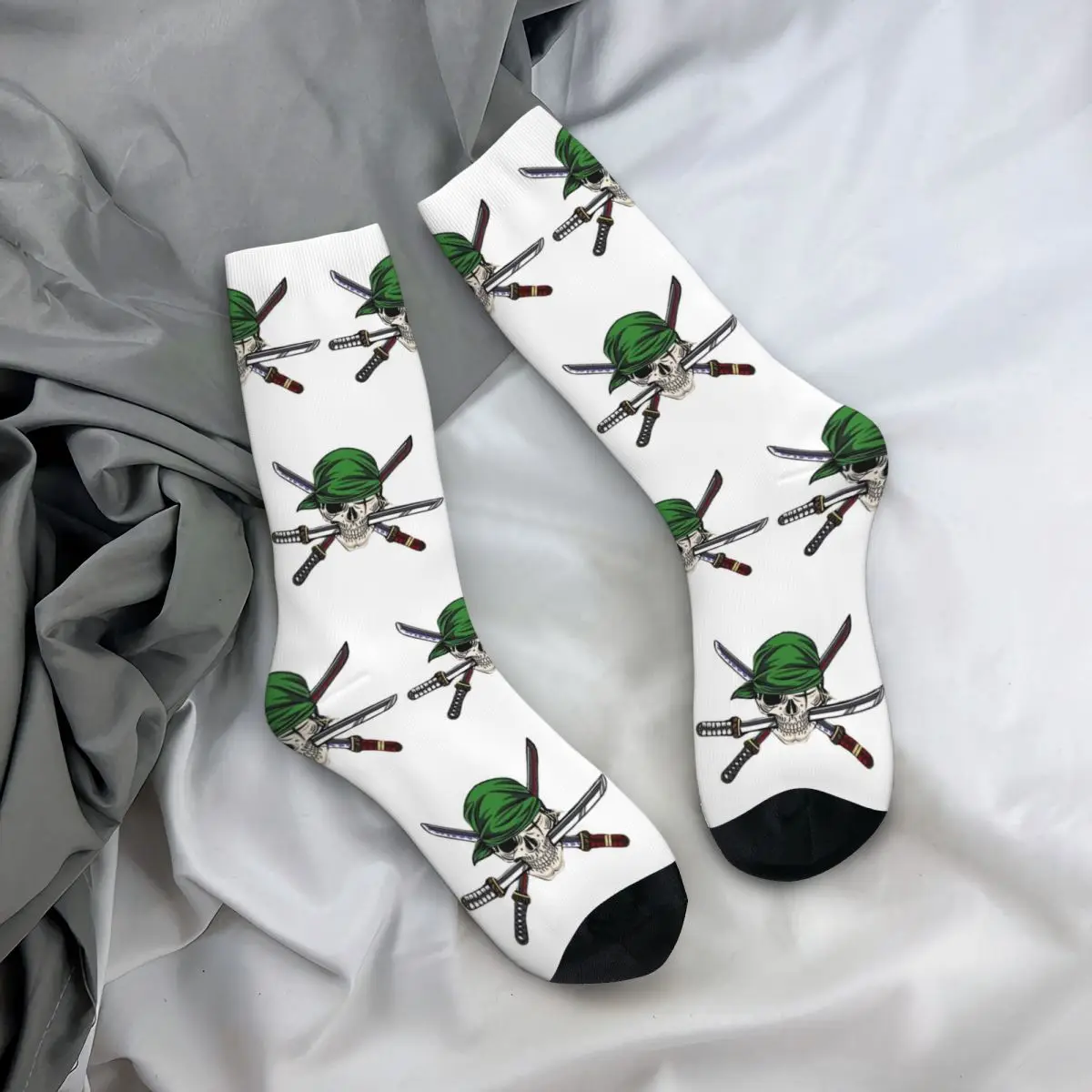 Zoro Logo Unisex Winter Socks Cycling Happy Socks Street Style Crazy Sock