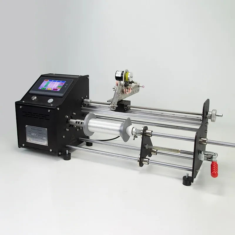 unilateral layer plus speaker shaft, parallel winding cable stranded wire, small precision meter counting circle enamel package