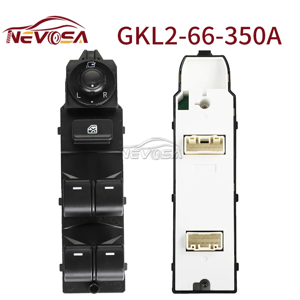 

NEVOSA LHD Left Hand Driver For Mazda 6 2014-2015 GKL2-66-350A Main Auto Power Window Switch GKL266350A FST-MA-1065 FSTMA1065