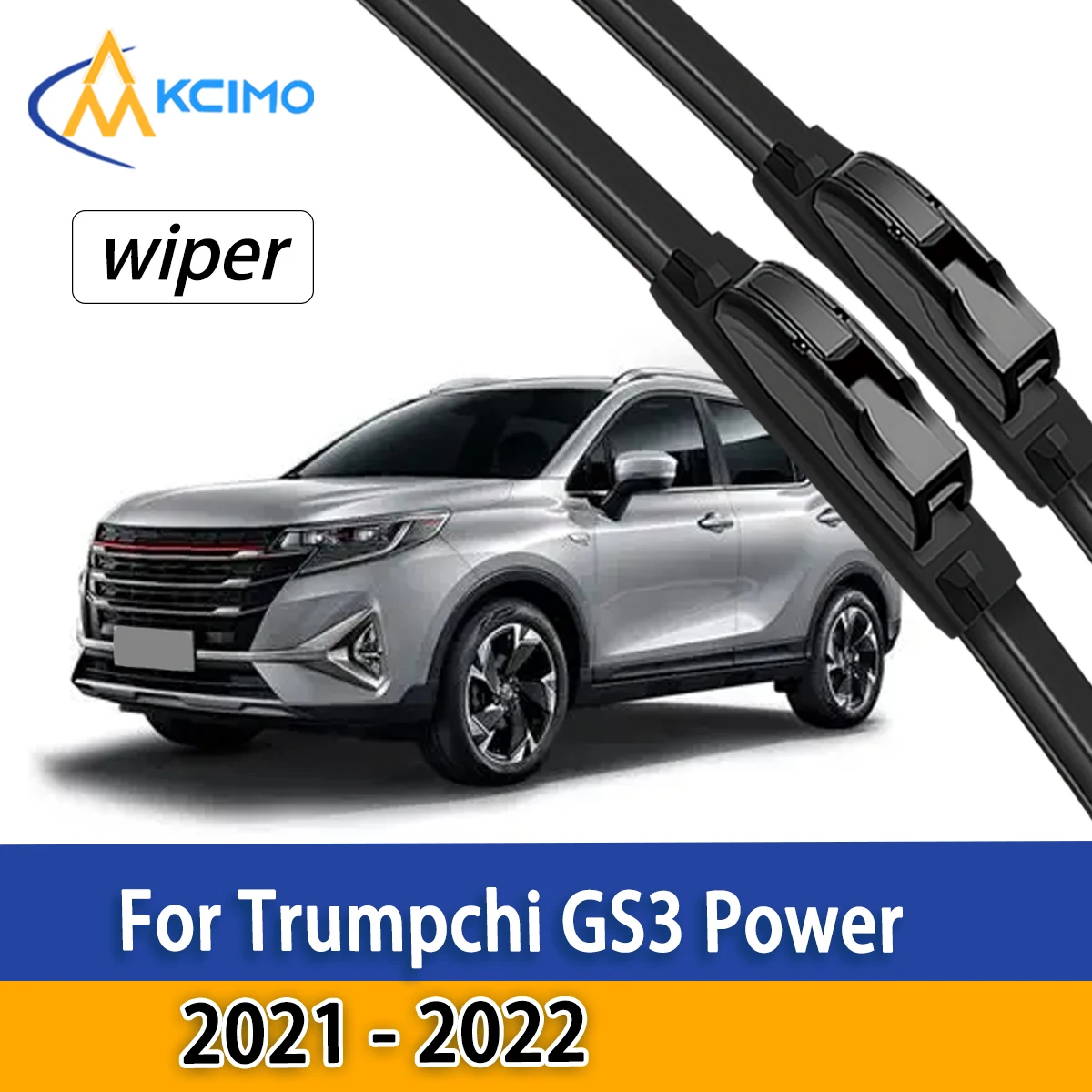 

Anti Noise Windscreen Wipers For Trumpchi GAC GS3 Power 2021 - 2022 Replacement Parts