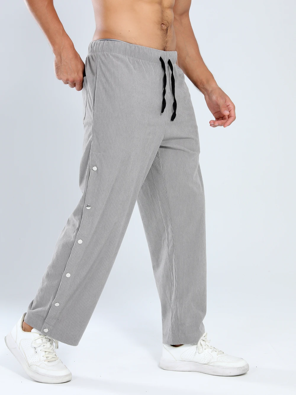 

Мужские баскетбольные брюки в стиле ретро, вельветовые брюки в стиле ретро на весну и осень, однотонные повседневные брюки, мужская спортивная одежда