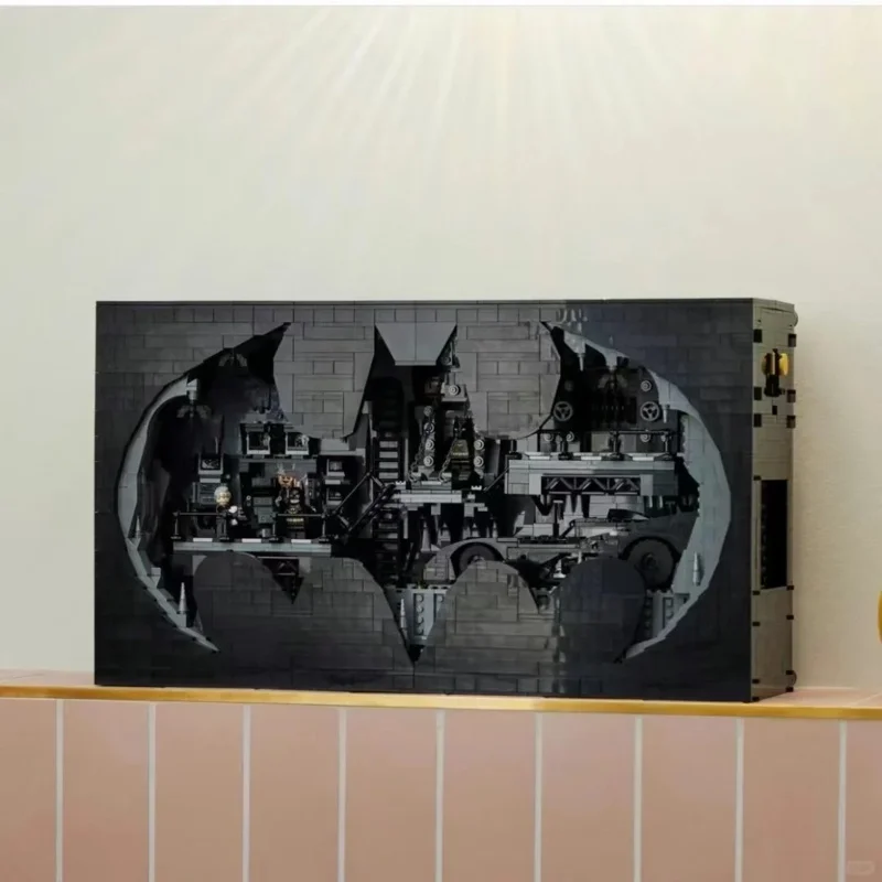 신상품 3981개 슈퍼 히어로 배트케이브 섀도우 박스 76252 클래식 블록 소년 및 성인용 크리스마스 생일 선물