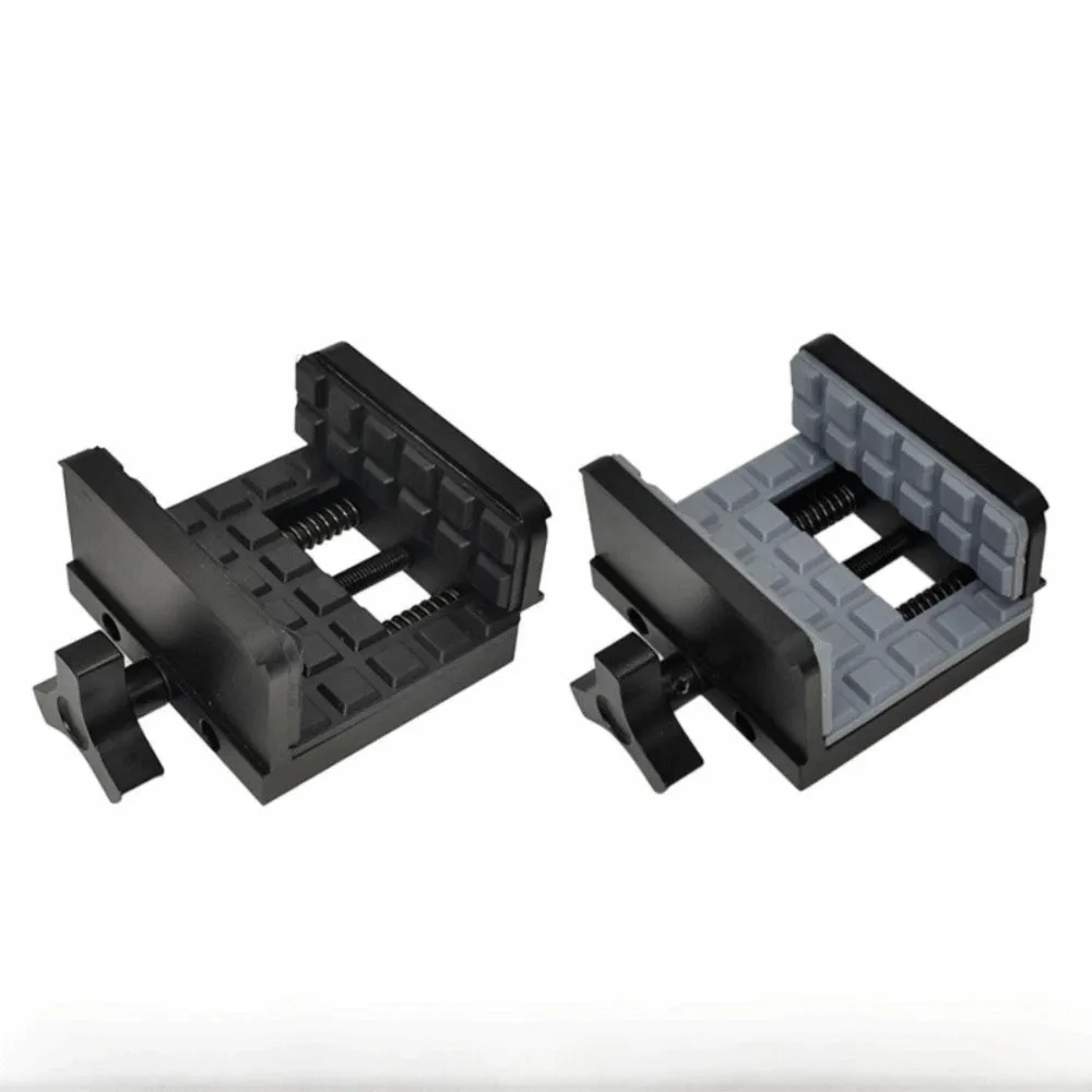 Durable Aluminum Alloy Outdoor Telescopic Clamp Shock Absorption Telescopic Adjustment Universal Clamp Bracket Firm Clamp