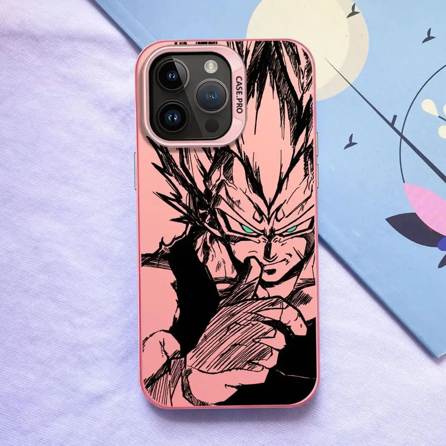 Dragon Ball Goku Vegeta Soft Shell Case for iPhone XS MAX 14 11 13 Pro MAX XR 12 16e 16Pro 15 14Pro - náhled 3