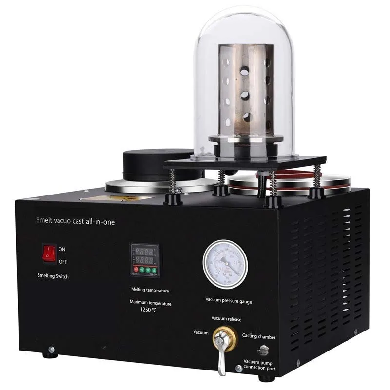 

Jewelry Vacuum Casting Machine Three In One Function Metal Jewelry Casting Equipment Vacuum Suction Cable Casting