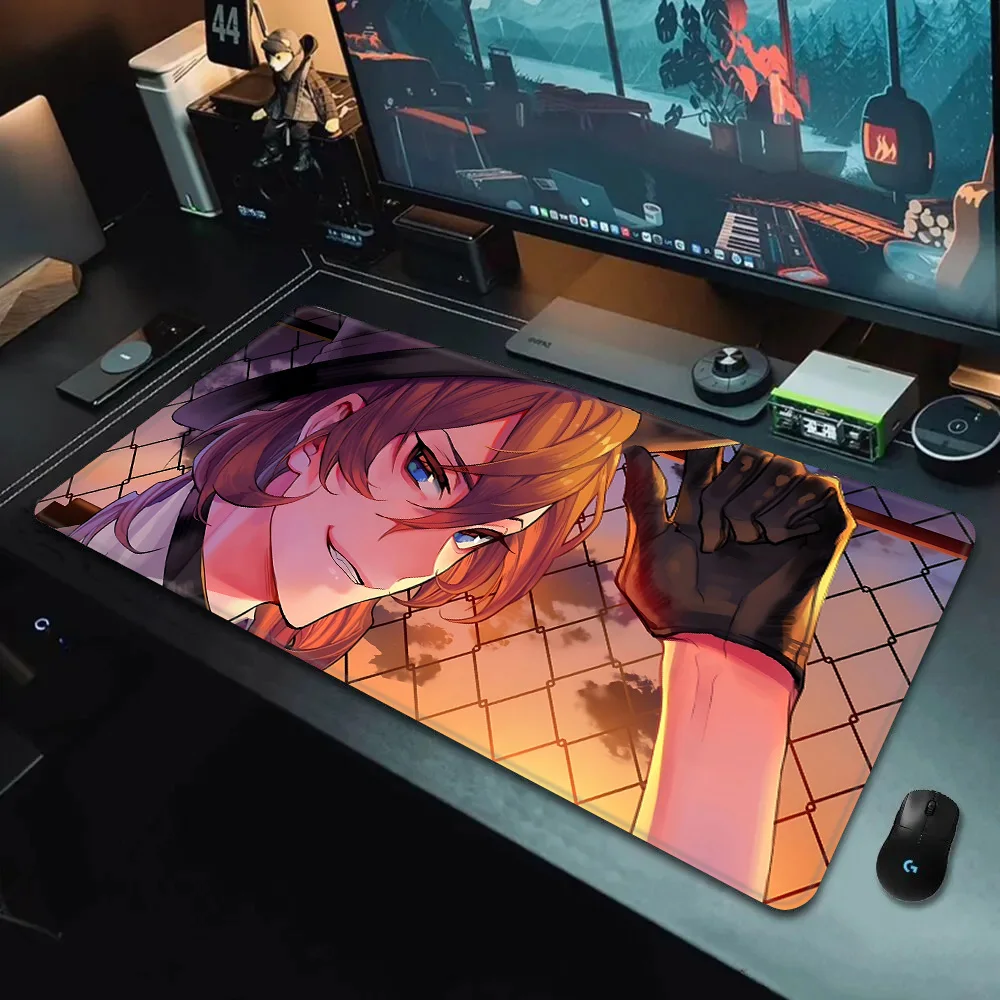 Anime Bungo Stray Dogs Mousepad HD Printing Computer Gamers Locking Edge Non-slip Mouse Pad XXL90x40cm Keyboard PC Desk Pad