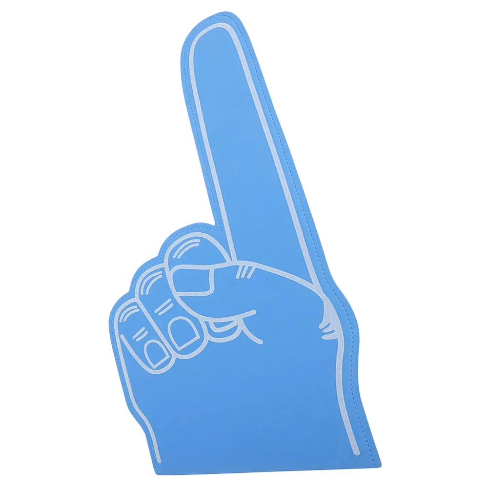 

Foam Sports Sports Fan Finger Party Favors Noise Noise Maker Maker Blue Lightweight Cheer Props for Games