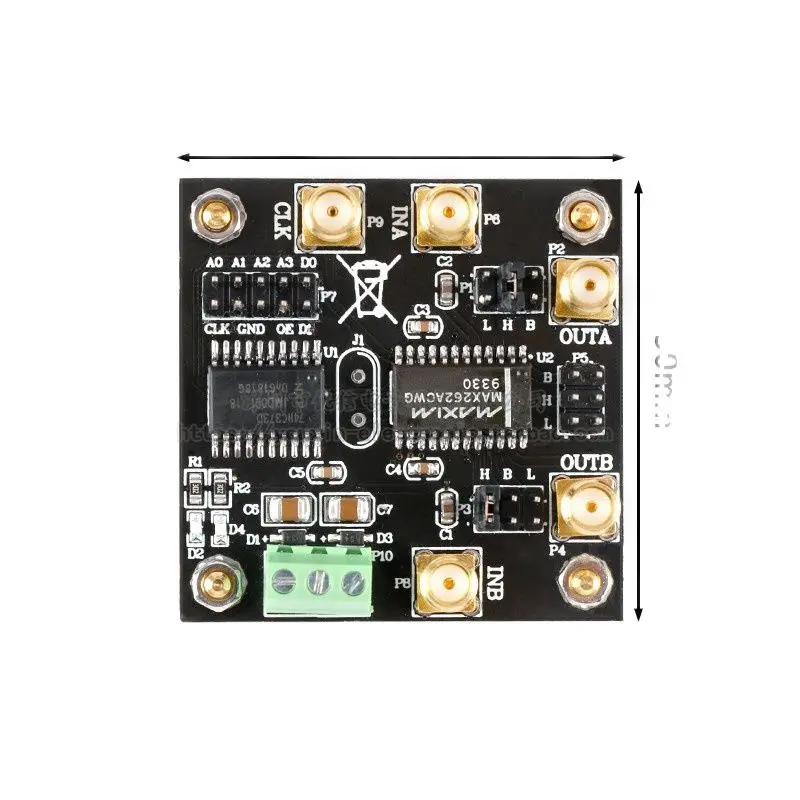 

MAX262 Universal Programmable Filter Module High-pass Low-pass Band-pass Program-controlled Quality