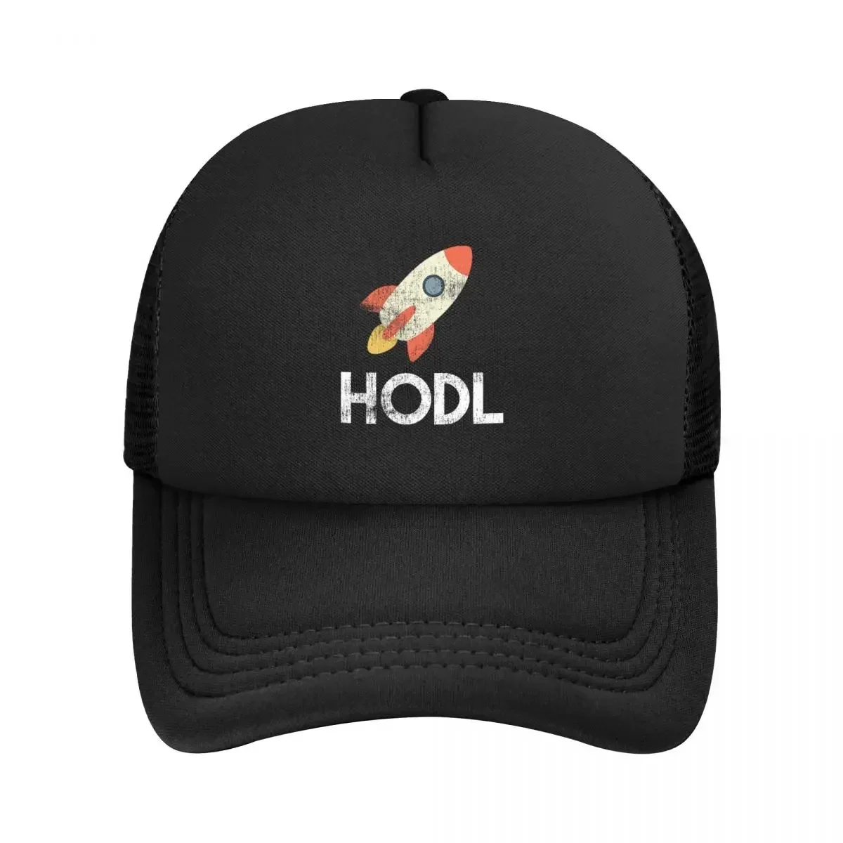 Funny Hodl Mesh Baseball Cap Adult Casual Trucker Hat Bitcoin Crypto Ethereum Dogecoin Btc Blockchain Hat Adjustable Hats