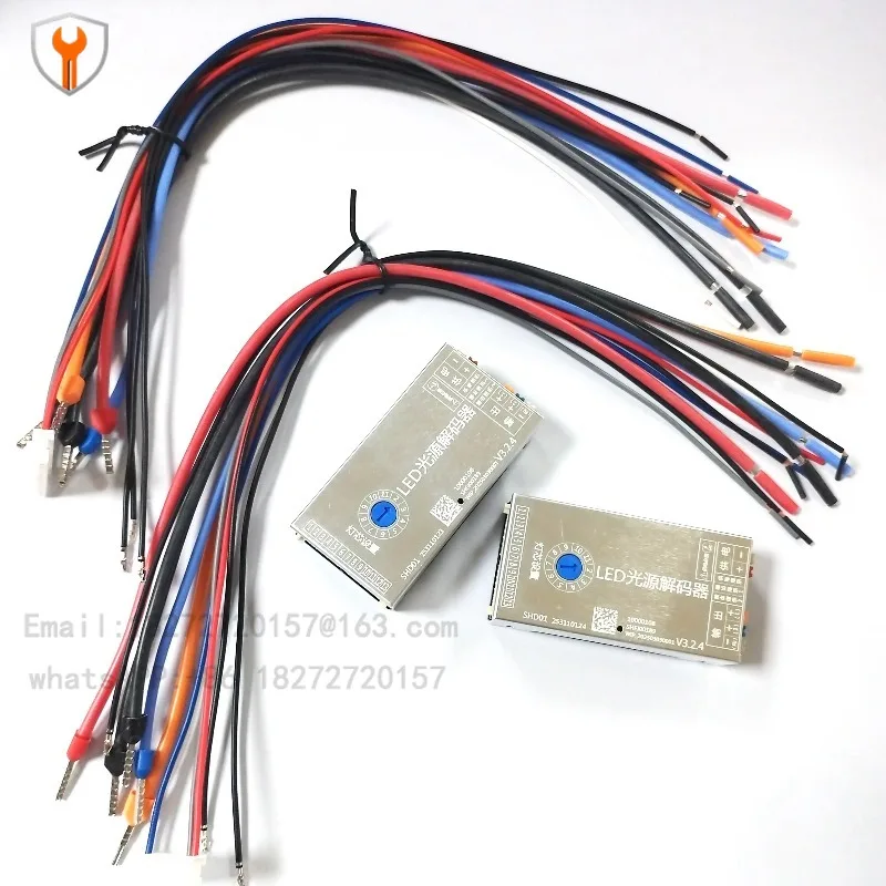 New Car Light Emitting Diode Canbus Decoder for Automotive Headlights Retrofitting Biled Projector Lenses