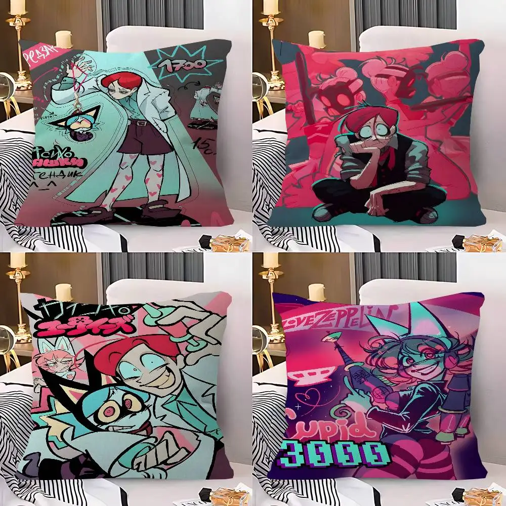 Popular Animation P-Psychocuties Personalized Pillow Cover Kids Bedroom Wild Party Decor Pillowcase kid Birthday shower Gift