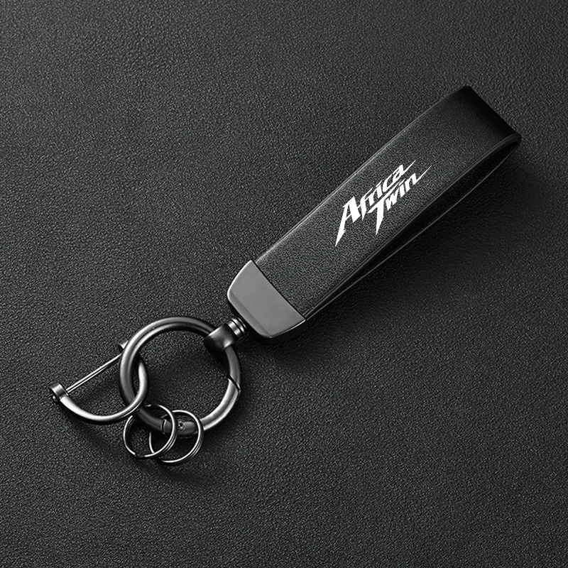 For HONDA Africa Twin CRF 1100 1000 L CRF1100L CRF1000L Accessories Motorcycle Color Changing Leather Trendy Brand Keychain
