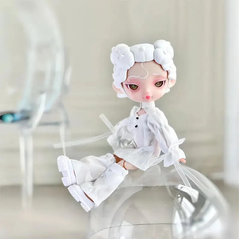 Laura สีดําและสีขาว Spectrum Series กล่องตาบอด Bjd Joint Mobile ตุ๊กตาแฟชั่นของเล่น Handmade ตุ๊กตาน่ารักของขวัญเครื่องประดับ