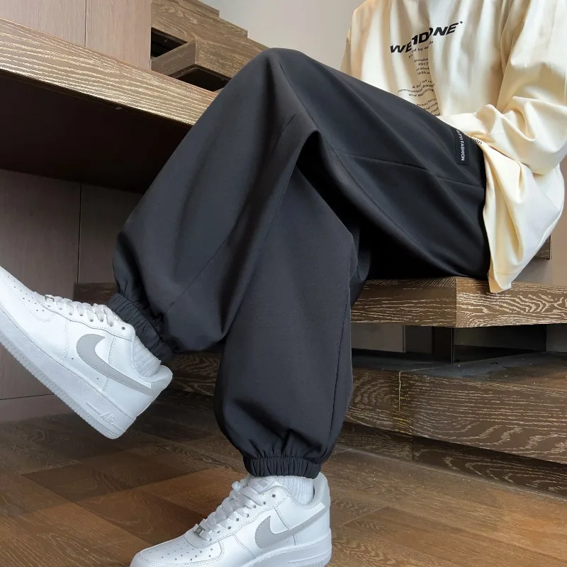 

Outdoor Fashion Versatile Four Seasons Leisure Sports Pants New Men's Comfortable Versatile Breathable Legged Straight Leg Pants