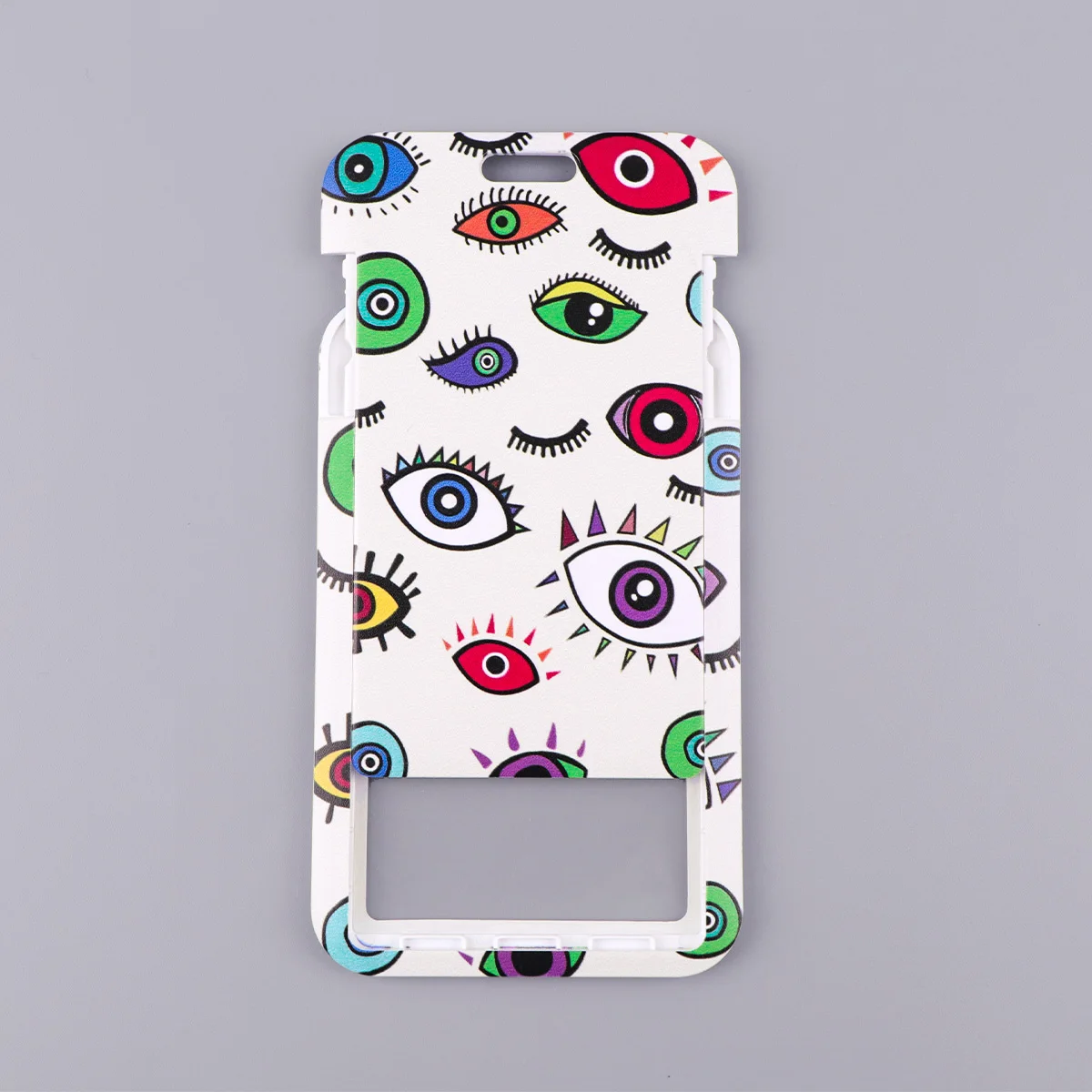 Smycze do identyfikatorów z motywem tęczowej duchowości gejowskiej, etui na karty dostępu, zawieszka na szyję w stylu vintage, brelok do kluczy, prezent na wizytówki