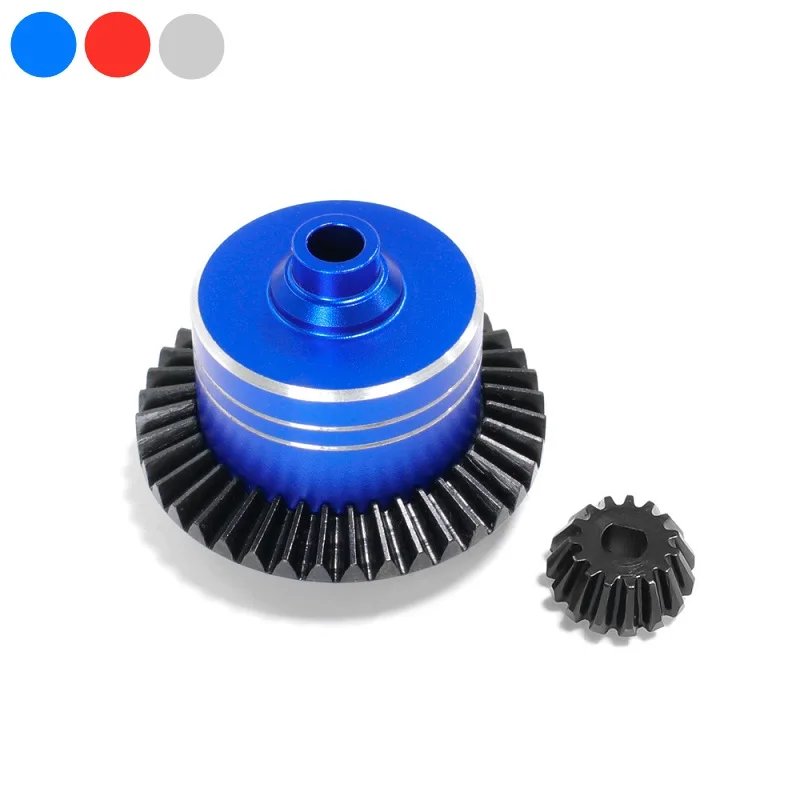 

Metal Differential Case with Steel Main Gear Spur Gear for Tamiya TT02 TT02B XV02 1/10 RC Car Upgrade Parts Accessories