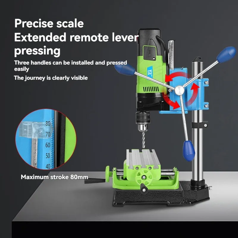 Home multifunctional 13mm precision high-speed micro desktop drilling machine electric manufacturing tool