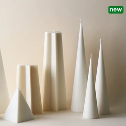 Spire Cone Candle Molds Conjoined Star Plastic Moulds Pyramid and Many Other Large Plastic Candle Molds Plastic Molds