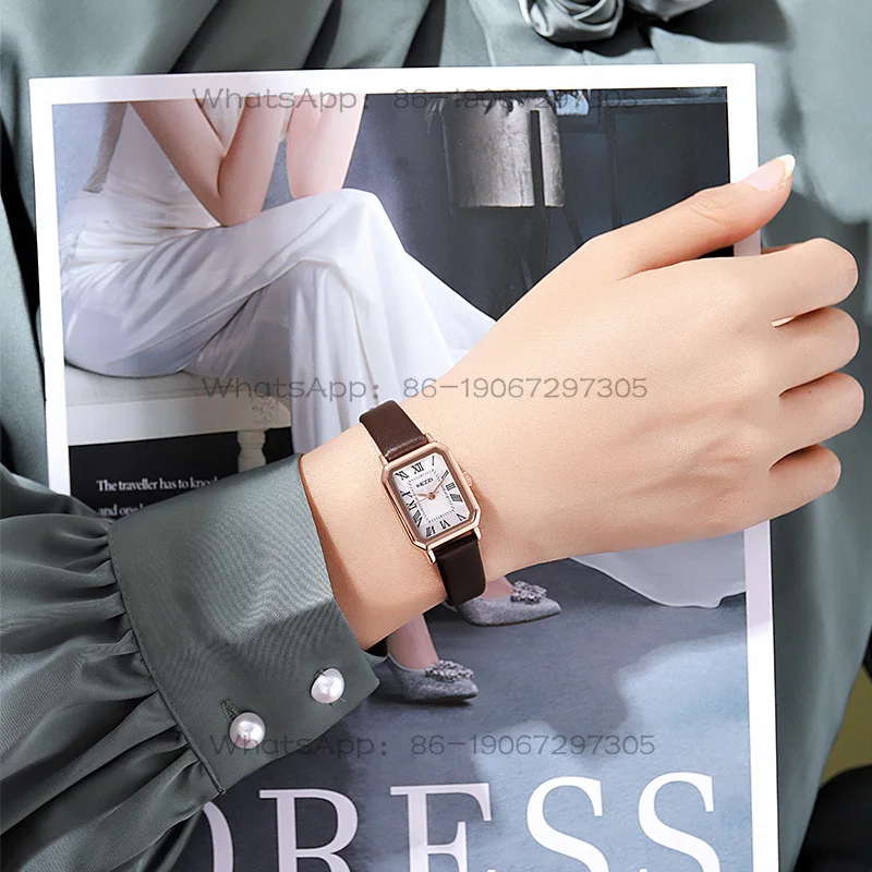 Customized new watch women's light luxury high-end niche high-end temperament versatile waterproof quartz watch