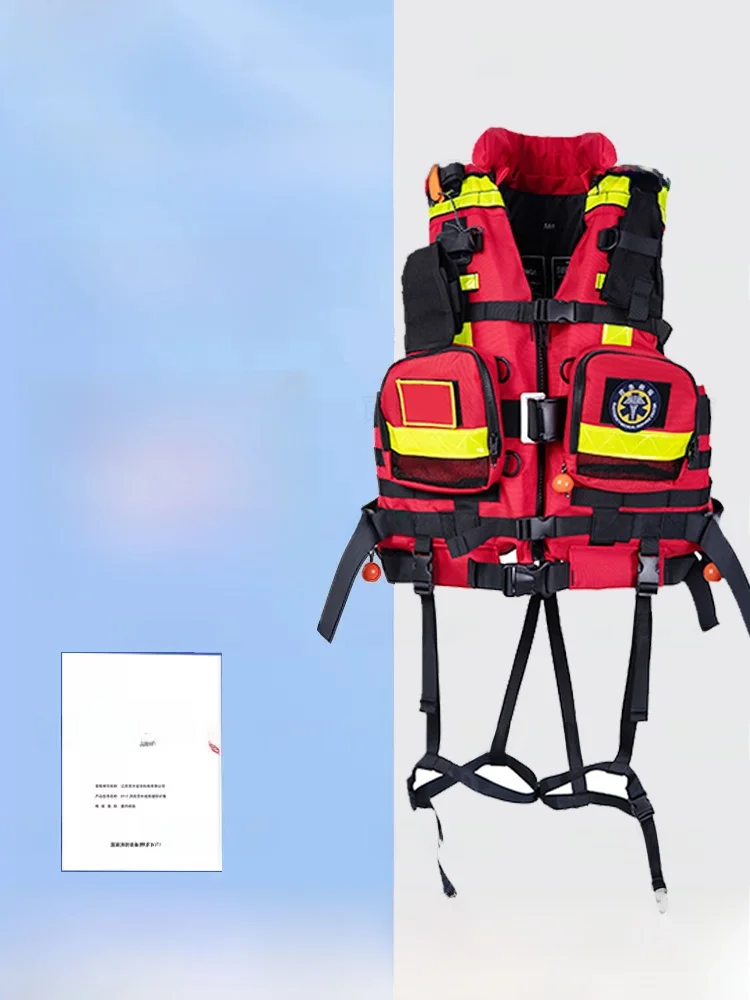 heavy-duty-190n-professional-water-rescue-life-jacket-emergency-safety-vest-blue-rescue-team-outdoor-camping-travel-gear