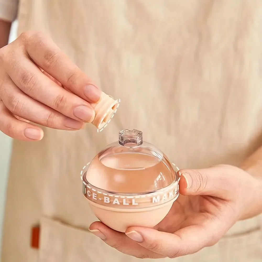 بيع قسط سيليكون الجليد المجال قوالب ويسكي صانع كرة الثلج قالب قابلة لإعادة الاستخدام المجال قالب الثلج لحفلات الكوكتيلات المشروبات المبردة #3